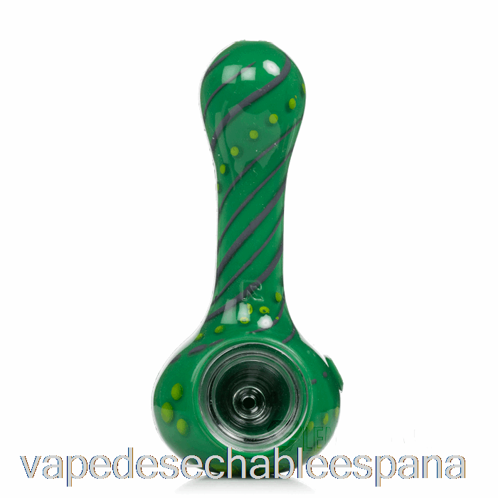 Vape Desechable España Eyce Oraflex Floral Silicona Cuchara Criatura (gris/verde/verde Lima)